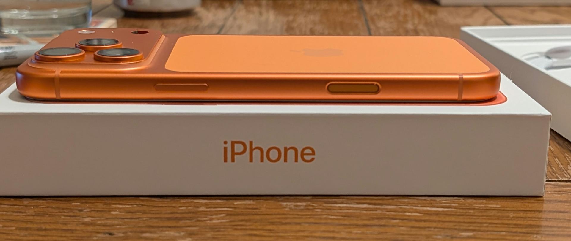 Apple iPhone 17 Pro Max - Unlocked, 1TB, Cosmic Orange, A3257