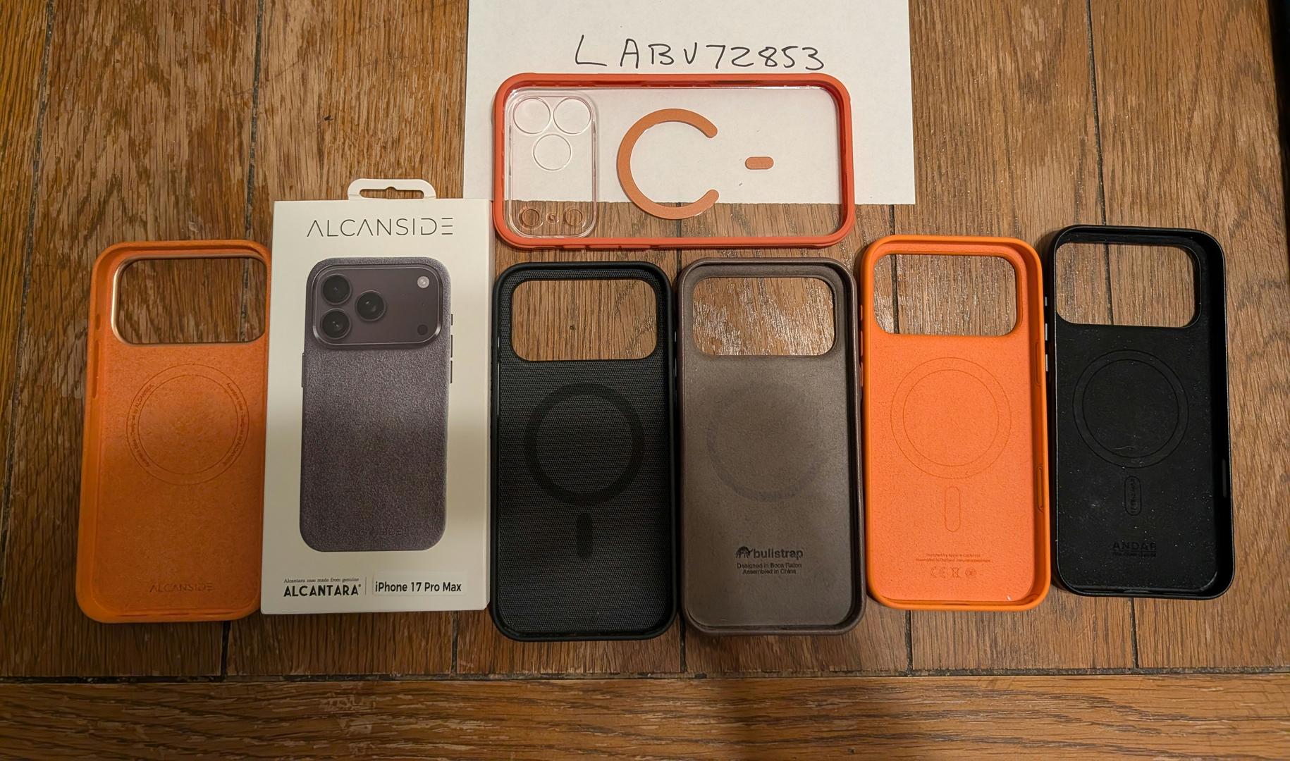 objects.io 本革iPhone17pro max Apple iPhone 17 Pro Max - Unlocked, 1TB, Cosmic Orange, A3257