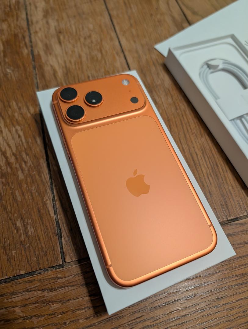 Apple iPhone 17 Pro Max - Unlocked, 1TB, Cosmic Orange, A3257