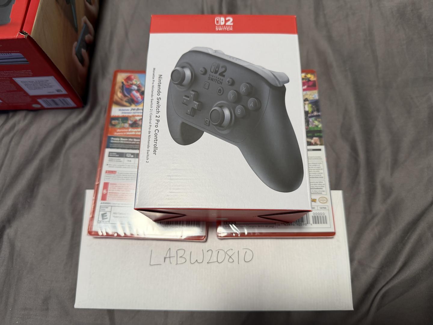 Nintendo Switch 2 - Red & Blue, Standard - LABW20810 - Swappa