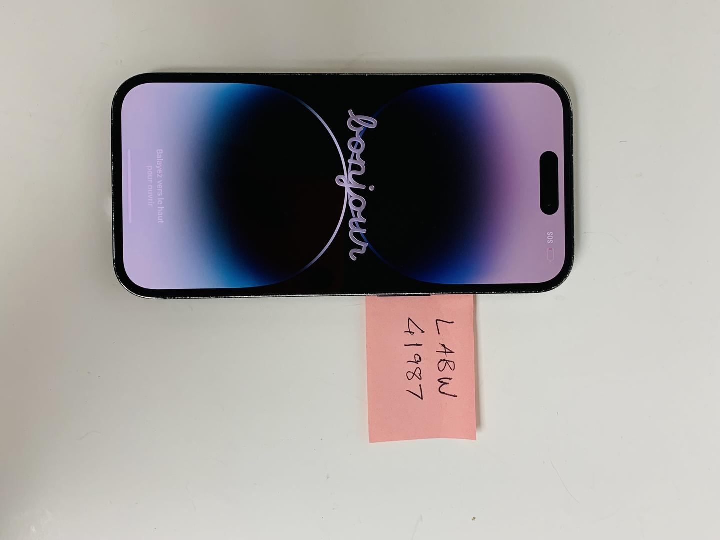 Apple iPhone 14 Pro - Unlocked, 256GB, Black, A2650 - LABW41987