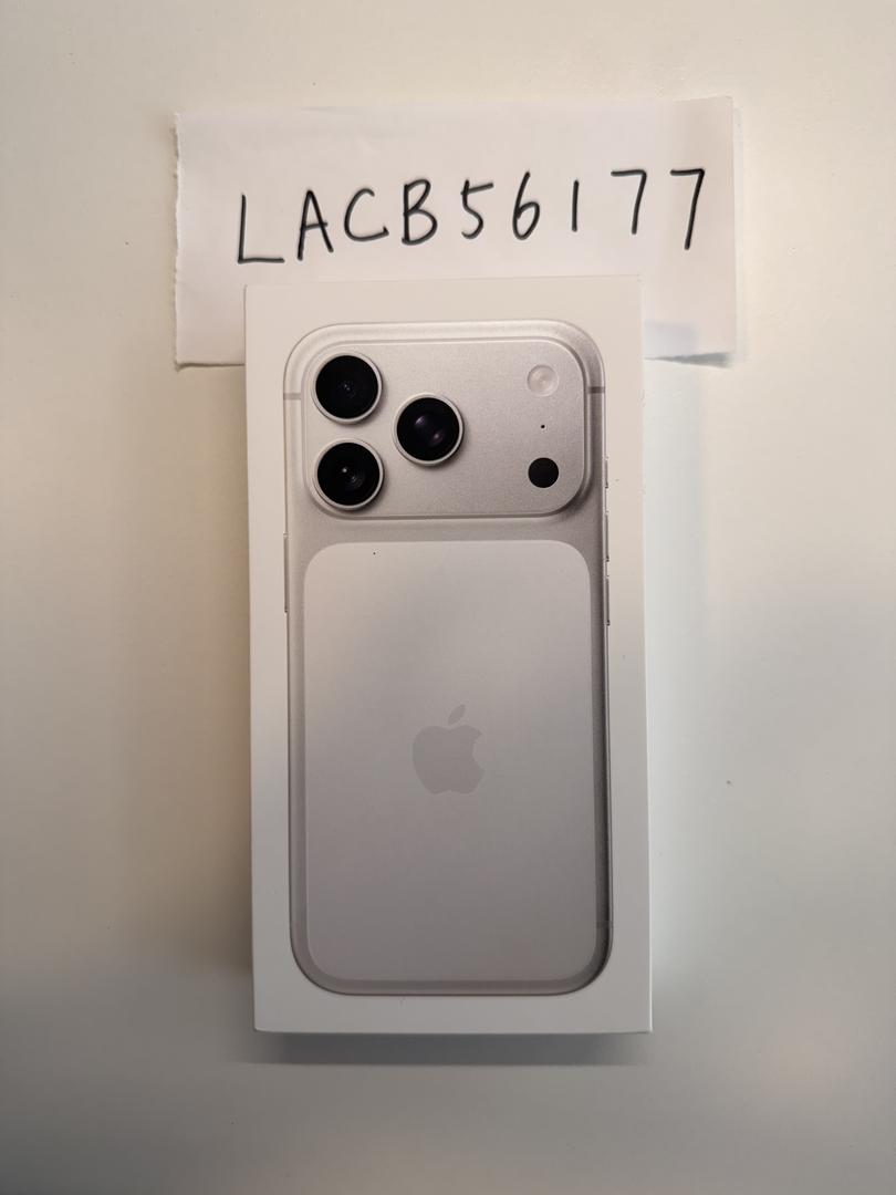 Apple iPhone 17 Pro - Unlocked, 256GB, Silver, A3256 - LACB56177