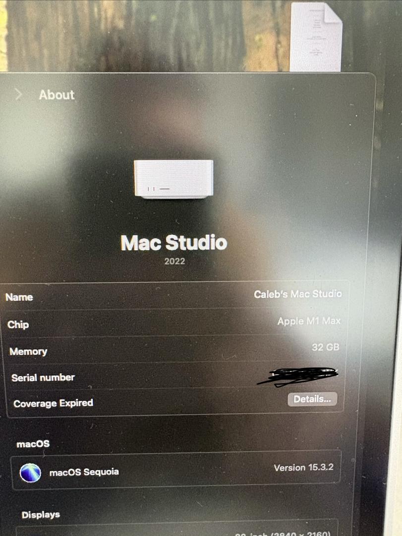 【値下げ】Apple Mac Studio 2022 M1 Max 32GB NEW A2615 Apple M1 Max Mac Studio 32GB 1TB SSD 32-Core GPU - 1