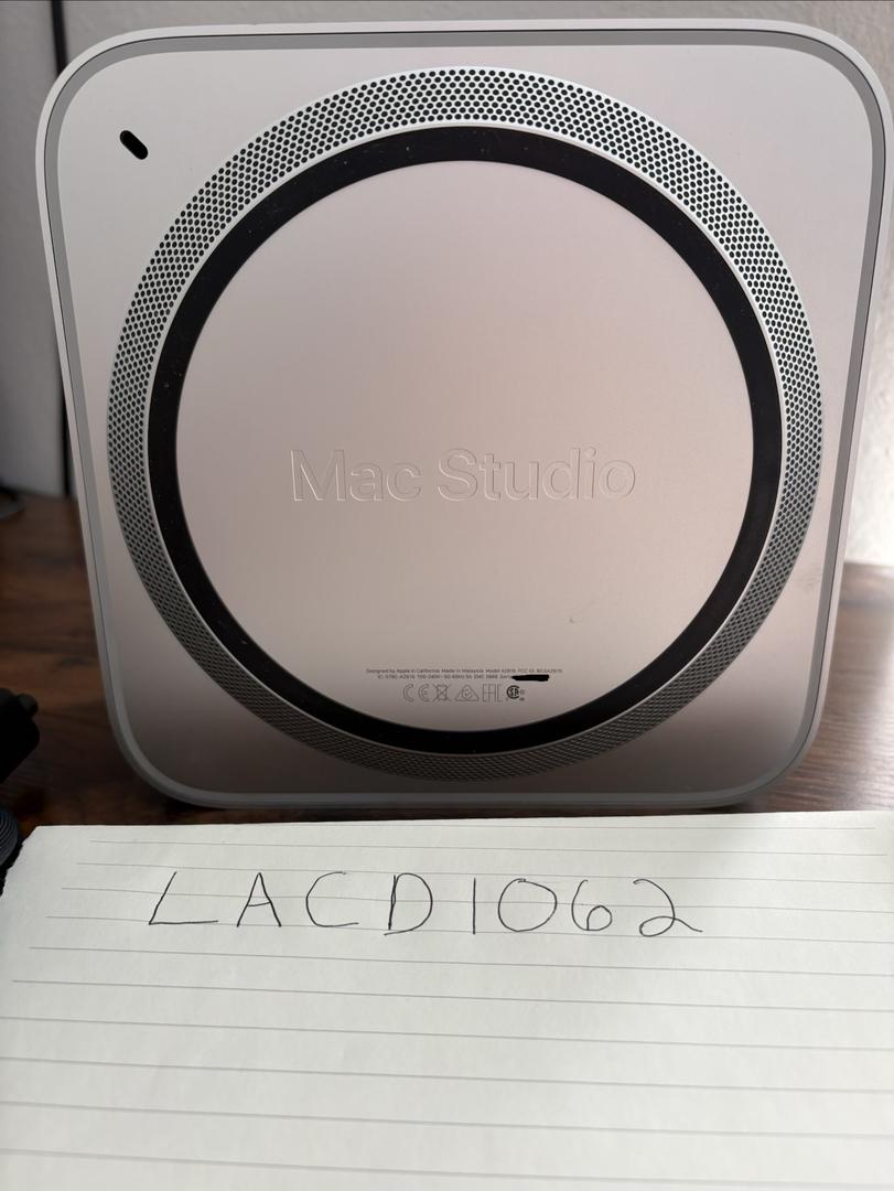 Mac Studio 2022 - 512GB, 32GB, Apple M1 Max, 24 Core GPU
