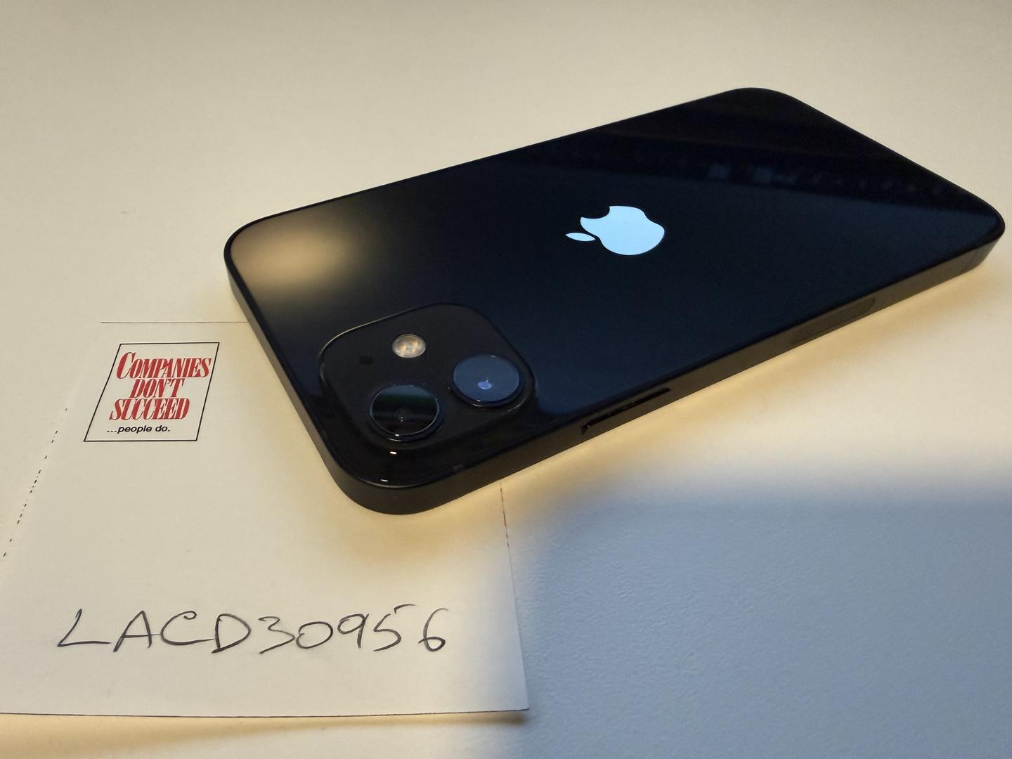 Apple iPhone 12 - Unlocked, 64GB, Black, A2172 - LACD30956 - Swappa