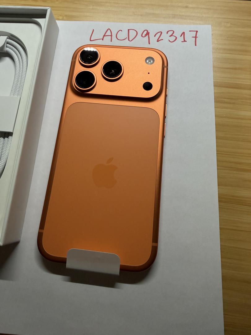 Apple iPhone 17 Pro - Unlocked, 256GB, Cosmic Orange, A3256