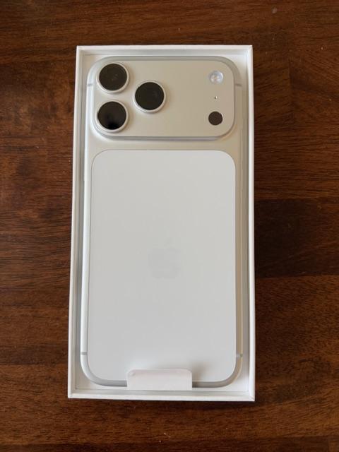 Apple iPhone 17 Pro Max - Unlocked, 256GB, Silver, A3257