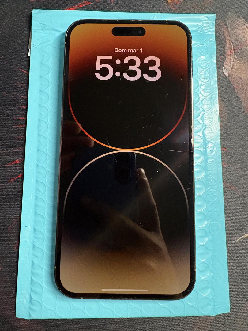 Apple iPhone 14 Pro Max - Unlocked, 256GB, Gold, A2651 - LACH92209