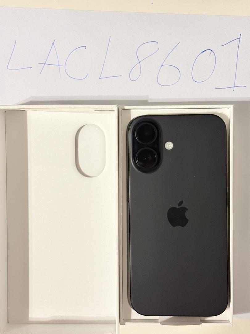 Apple iPhone 16 - Verizon, 128GB, Black, A3081 - LACL86018 - Swappa