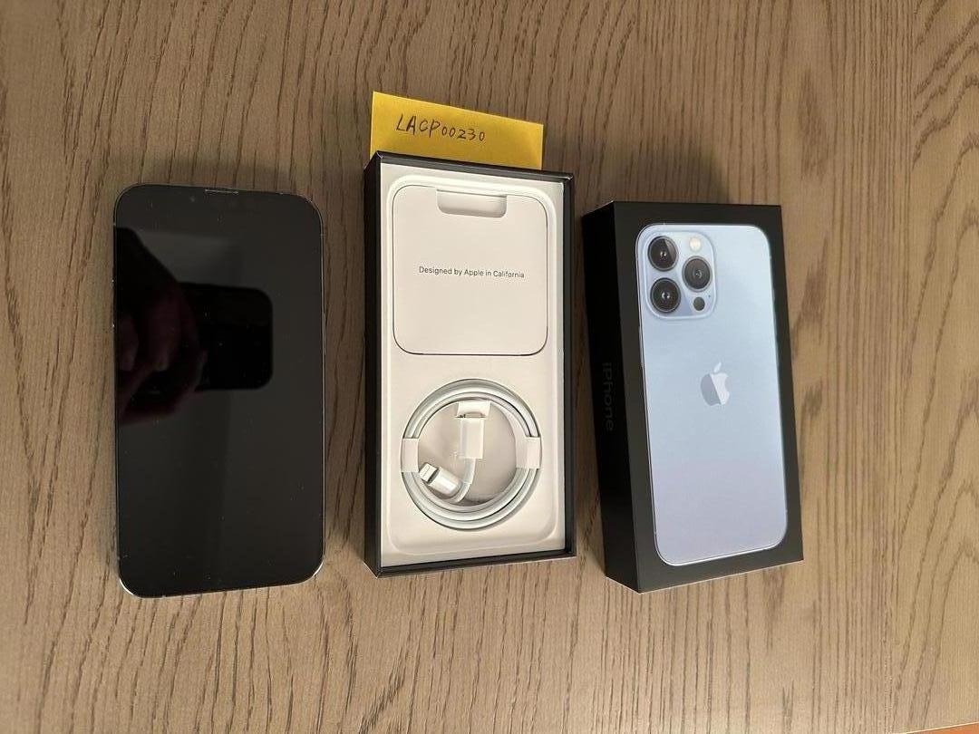 Apple iPhone 13 Pro - Verizon, 128GB, Sierra Blue, A2483
