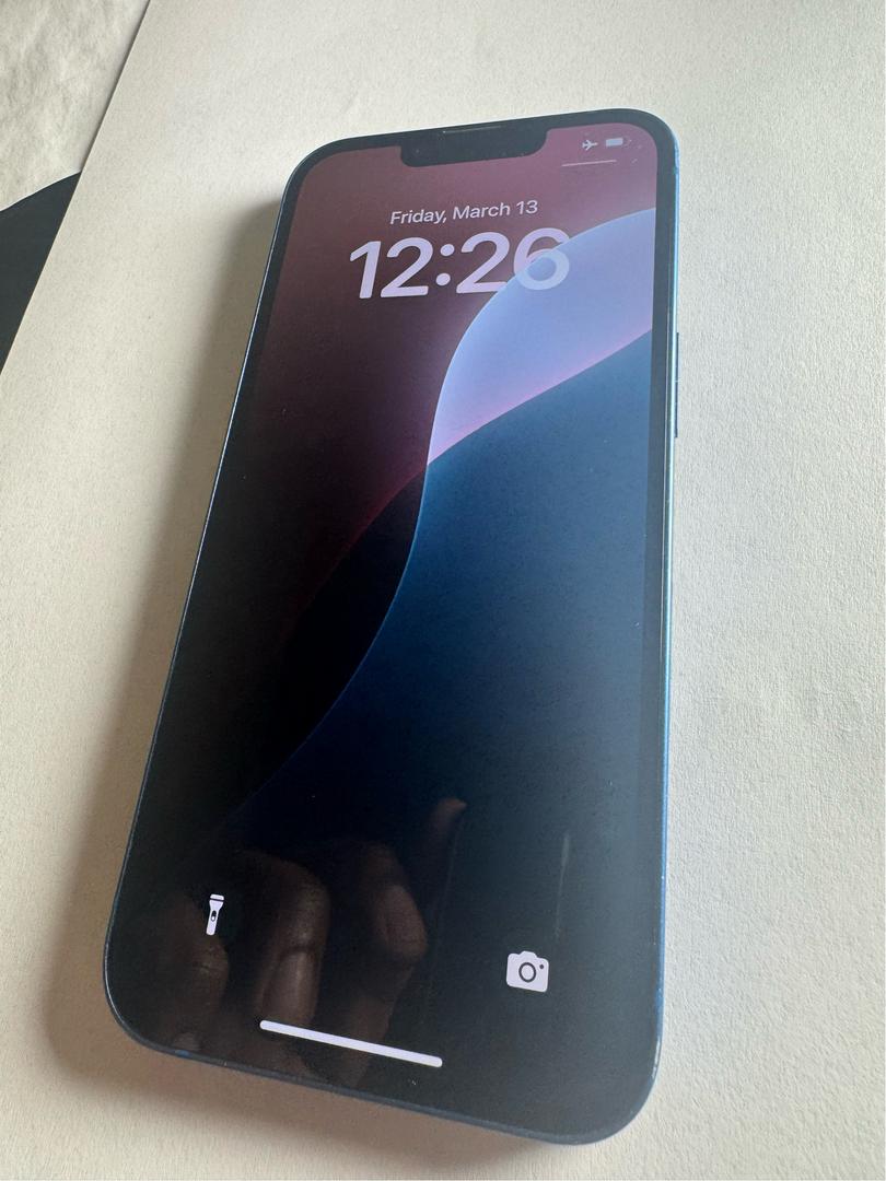 Apple iPhone 13 - Unlocked, 128GB, Blue, A2482 - LACT57749 - Swappa