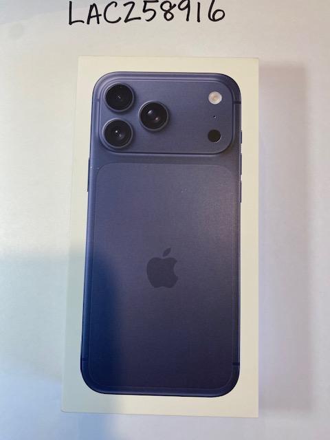 Apple iPhone 17 Pro Max - Unlocked, 512GB, Deep Blue, A3257