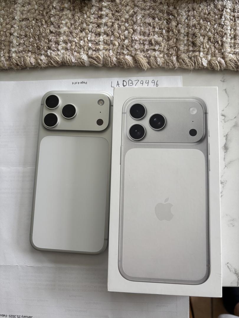 Apple iPhone 17 Pro Max - Unlocked, 512GB, Silver, A3257