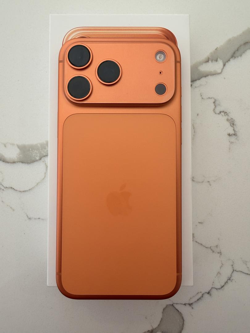 Apple iPhone 17 Pro Max - Unlocked, 256GB, Cosmic Orange, A3257