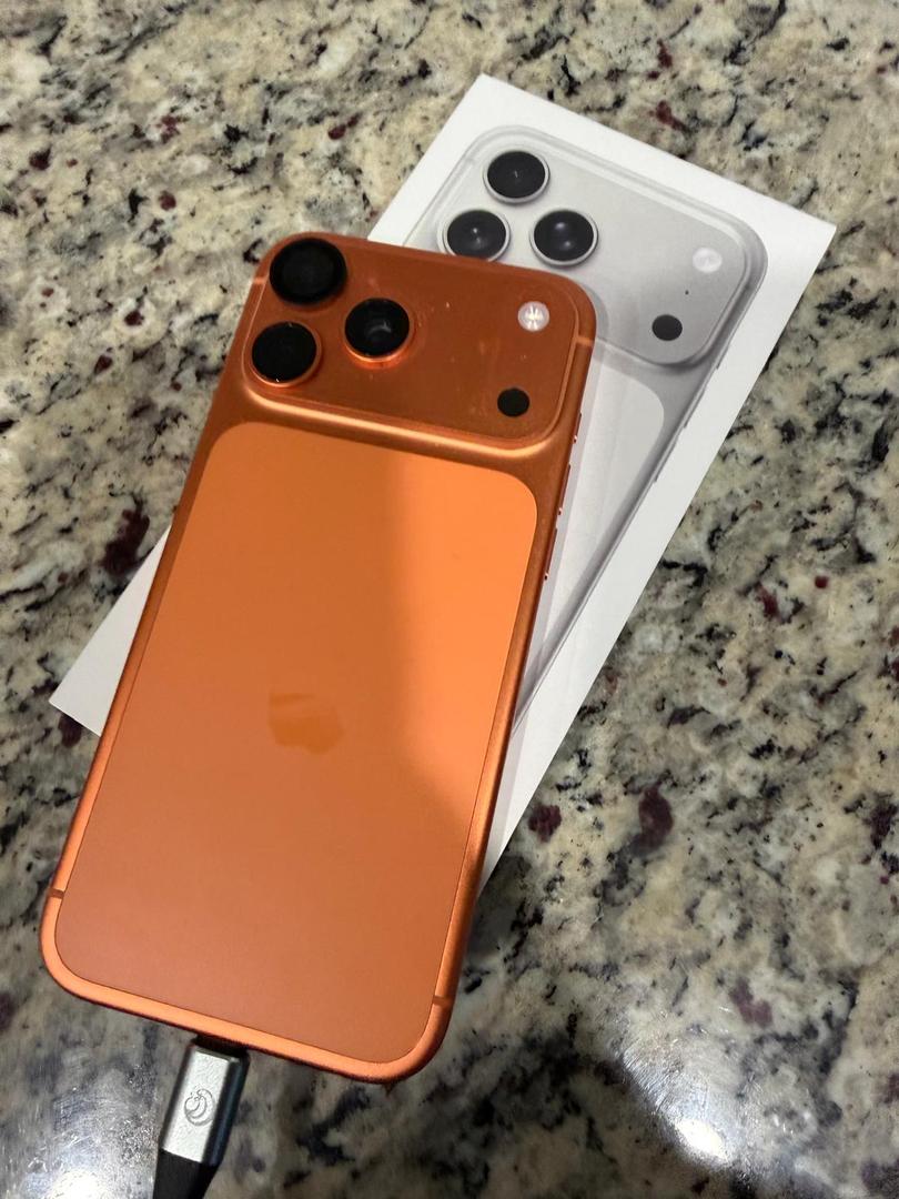 Apple iPhone 17 Pro Max - Unlocked, 256GB, Cosmic Orange, A3257