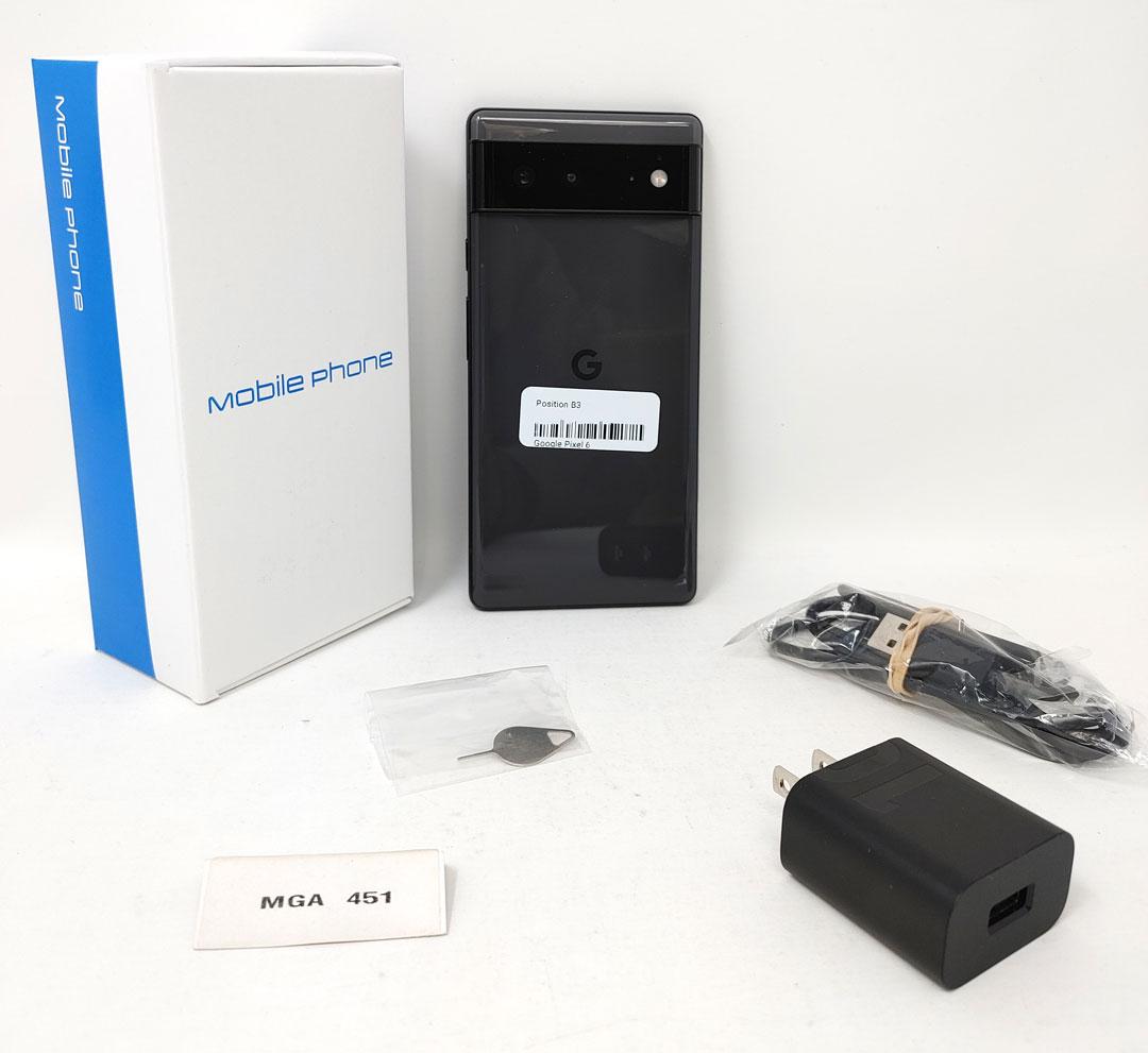 Google Pixel 6 - Verizon, 256GB, Black, 8GB, G9S9B, mmWave - LADY46515 ...