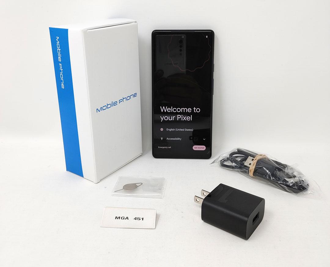 Google Pixel 6 - Verizon, 256GB, Black, 8GB, G9S9B, mmWave - LADY51754 ...