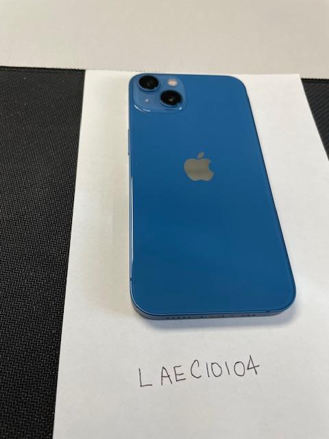 Apple iPhone 13 - Unlocked, 128GB, Blue, A2482 - LAEC10104 - Swappa