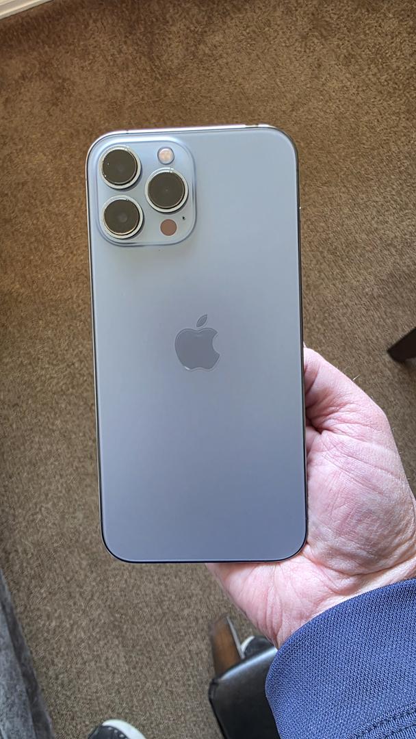 Apple iPhone 13 Pro Max - Unlocked, 256GB, Sierra Blue, A2484