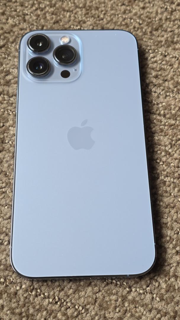 Apple iPhone 13 Pro Max - Unlocked, 256GB, Sierra Blue, A2484