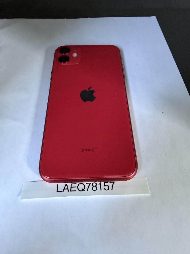 Apple iPhone 11 - Unlocked, 64GB, Red, A2111 - LAEQ78157 - Swappa