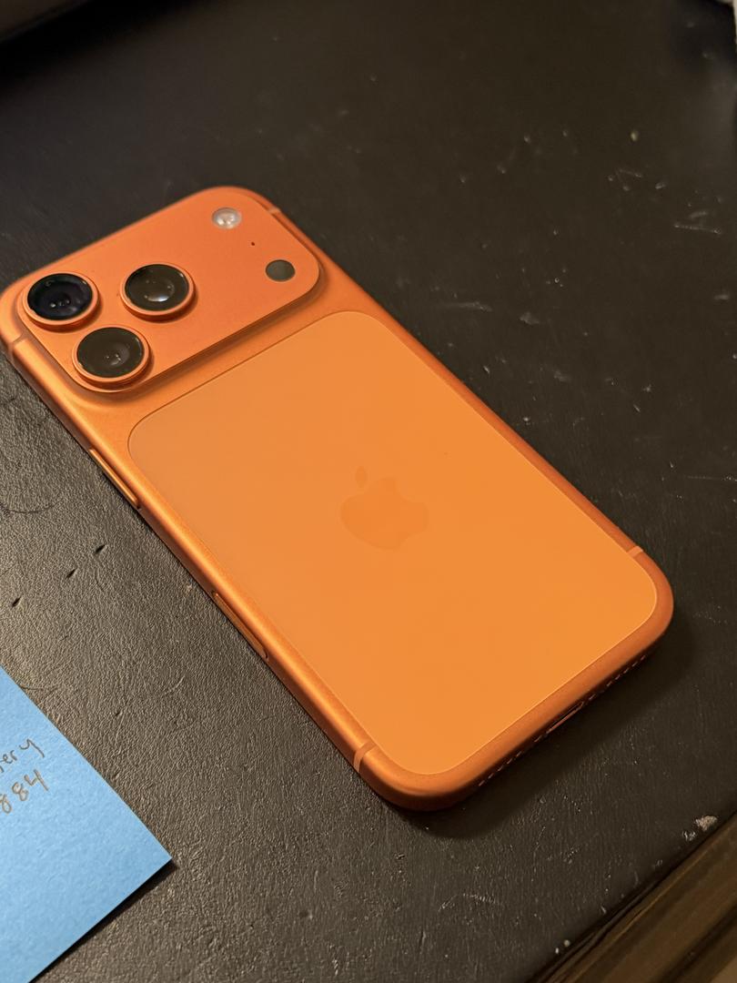 Apple iPhone 17 Pro - Unlocked, 256GB, Cosmic Orange, A3256