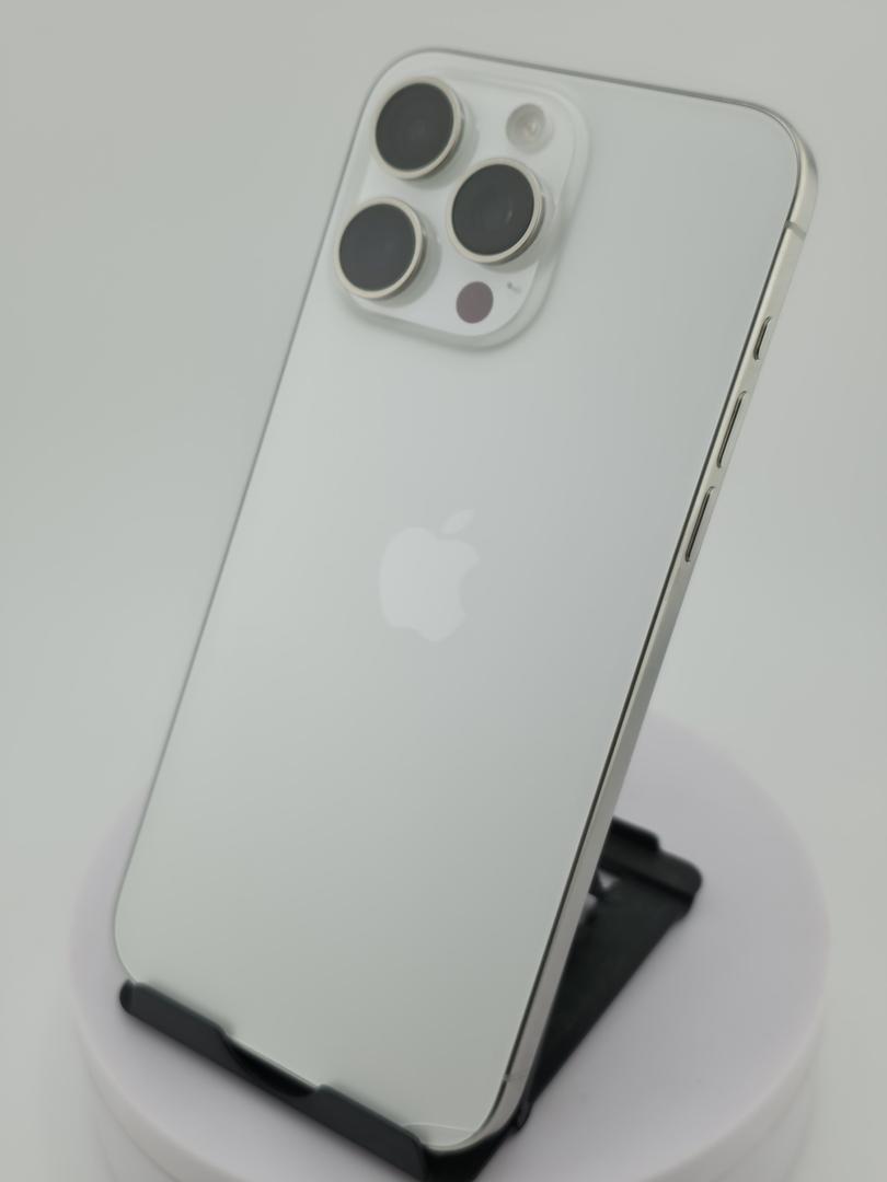 Apple iPhone 15 Pro Max - Unlocked, 256GB, White, A2849