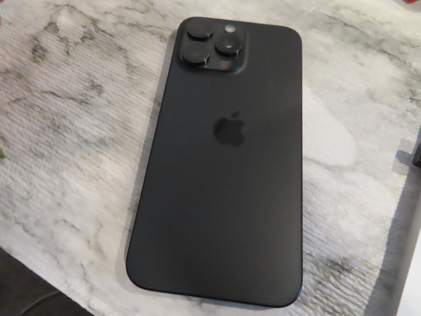 Apple iPhone 15 Pro Max - Unlocked, 256GB, Black, A2849