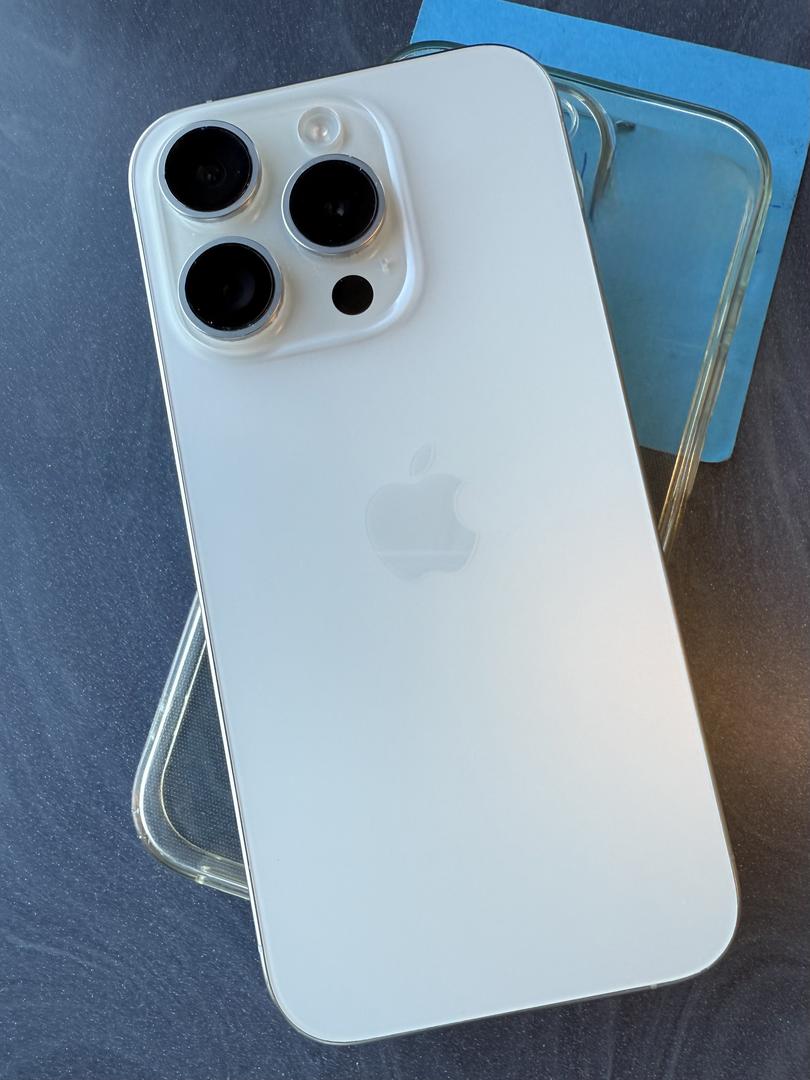 Apple iPhone 15 Pro - T-Mobile, 128GB, White, A2848 - LAFI77820
