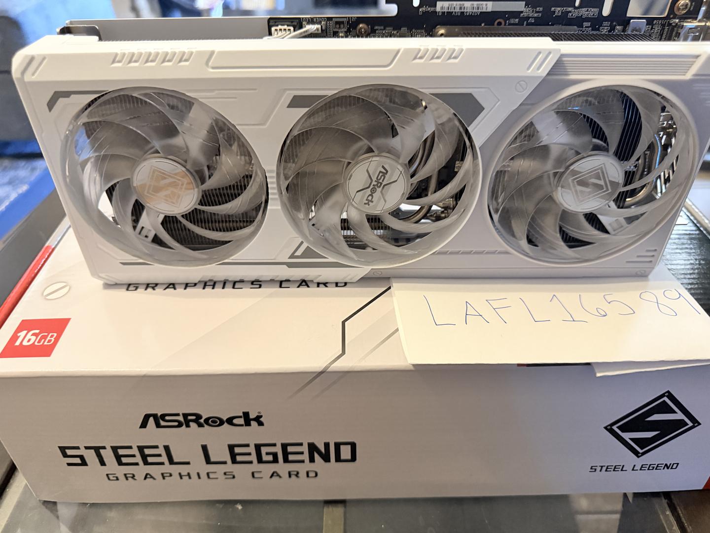 ASRock Radeon RX 9070 XT - RX9070XT-SL-16G, Steel Legend