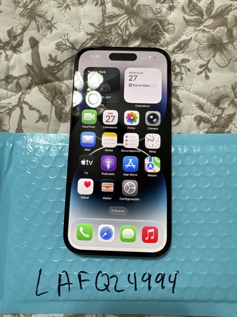 Apple iPhone 14 Pro - Unlocked, 256GB, Black, A2650 - LAFQ24994
