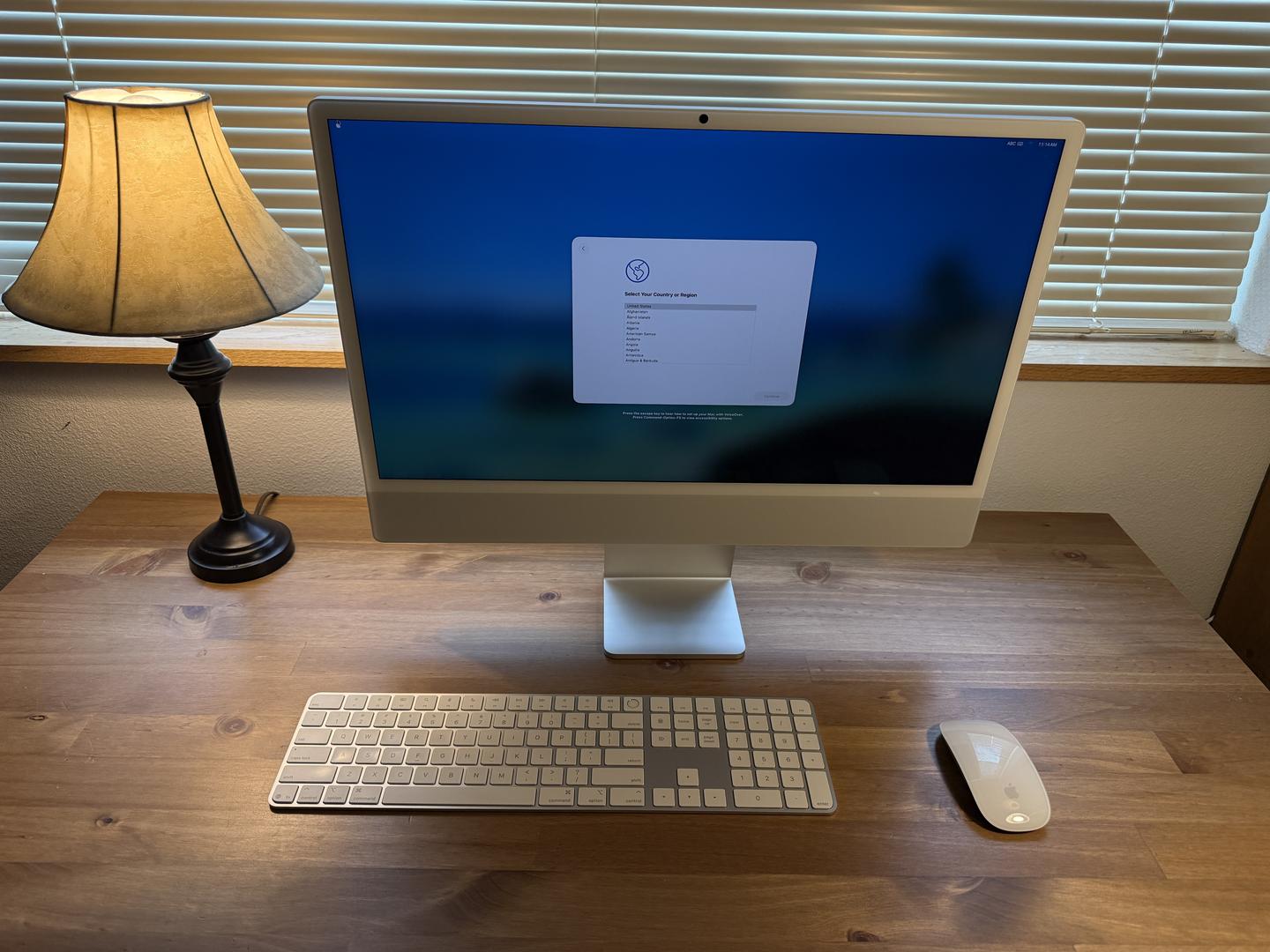 Apple iMac M4 2024年製 シルバー iMac, 2024, 24-inch 4.5K display