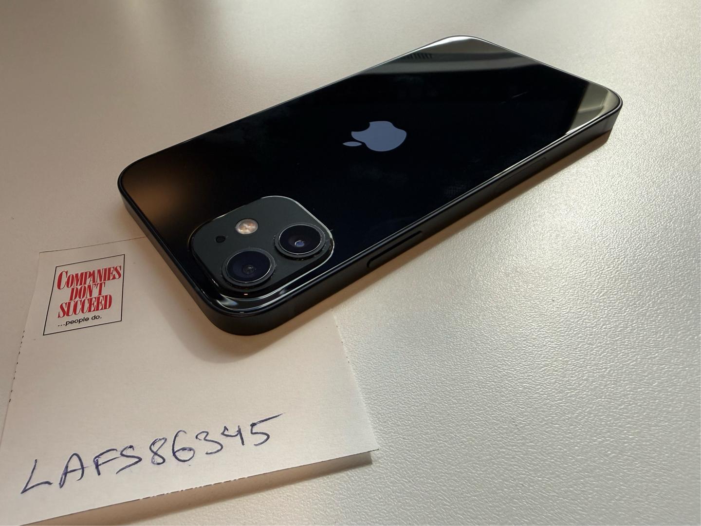 Apple iPhone 12 - Unlocked, 64GB, Black, A2172 - LAFS86345 - Swappa