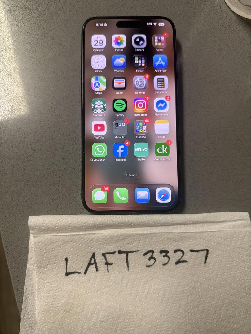 Apple iPhone 15 Pro Max - Verizon, 256GB, Blue, A2849 - LAFT33267