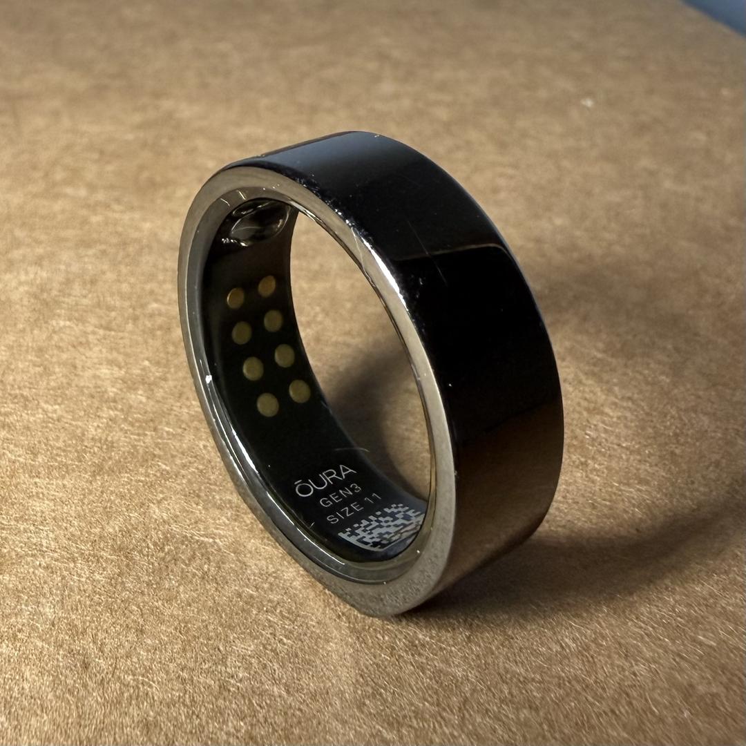 Oura Ring Gen 3 - Black, Size 11, Heritage - LAFY06983 - Swappa