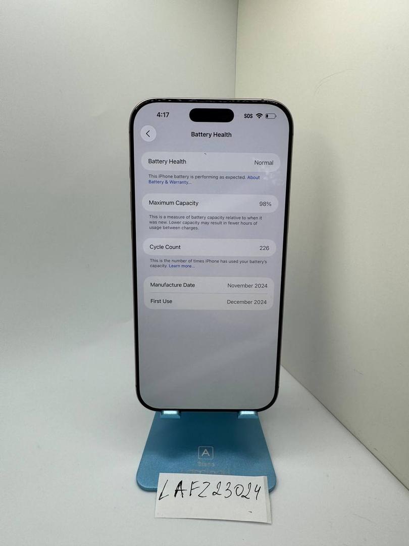 Apple iPhone 16 Pro Max - Unlocked, 512GB, Desert, A3084