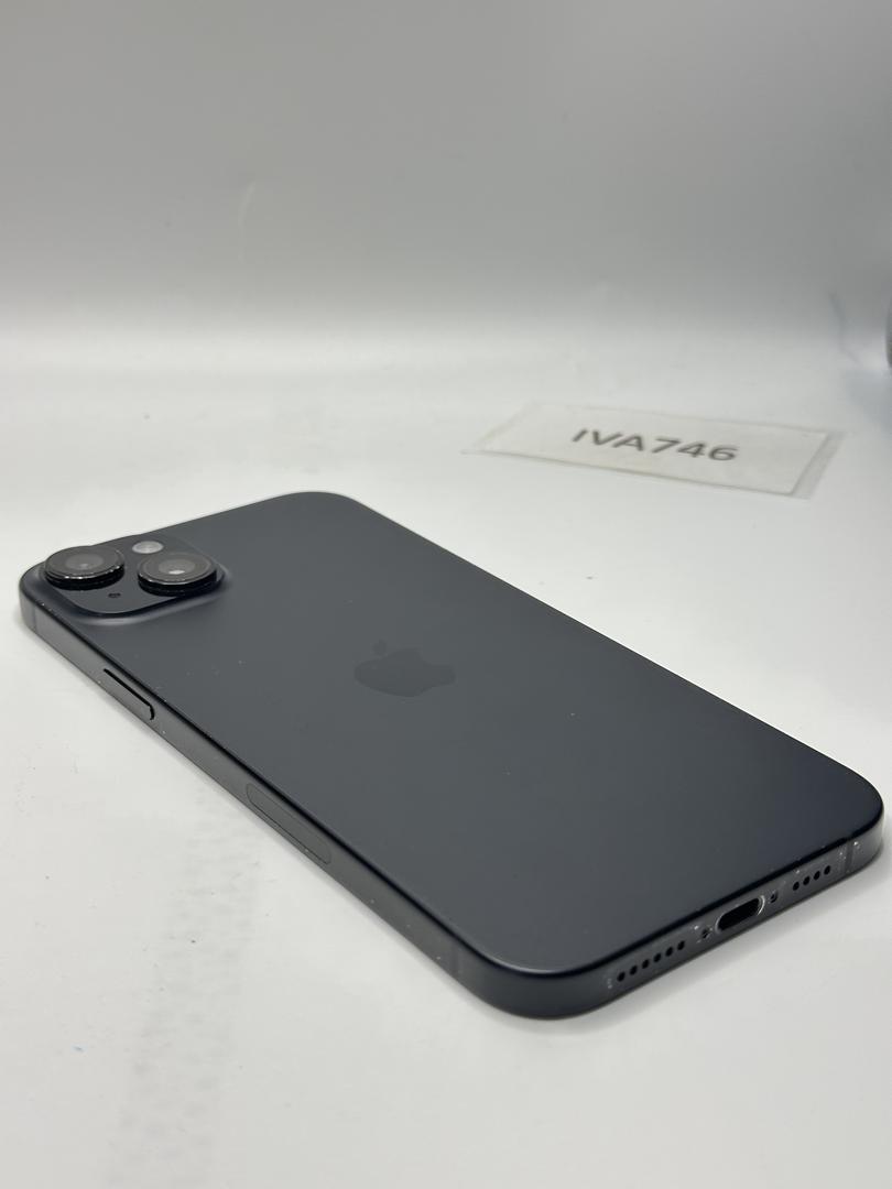 Apple iPhone 15 Plus - Unlocked, 128GB, Black, A2847 - LAFZ38869