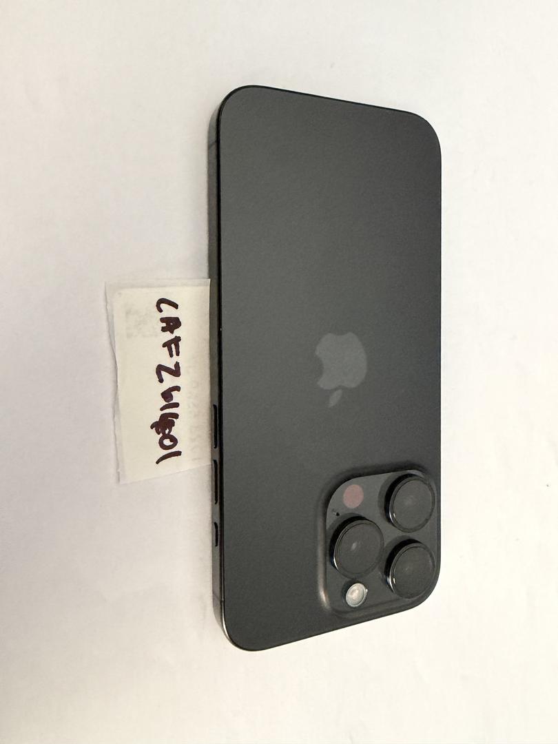 Apple iPhone 15 Pro - Unlocked, 128GB, Black, A2848 - LAFZ61401