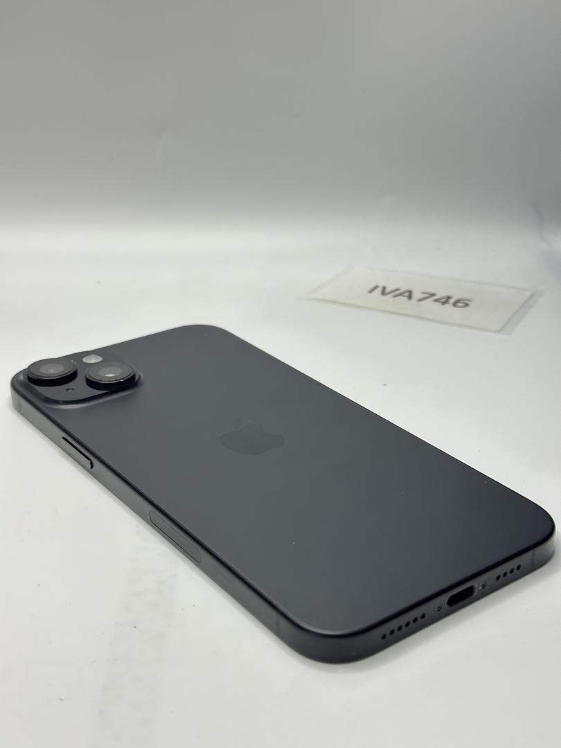 Apple iPhone 15 Plus - Unlocked, 128GB, Black, A2847 - LAFZ66215