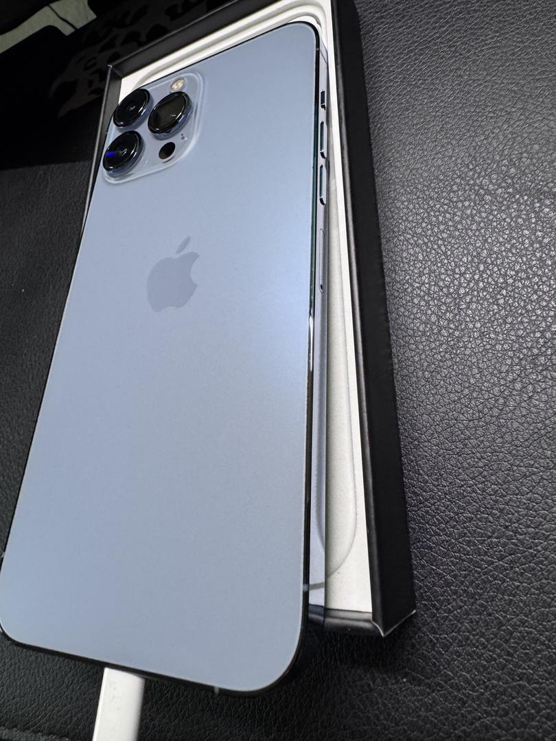 Apple iPhone 13 Pro Max - Unlocked, 256GB, Sierra Blue, A2484