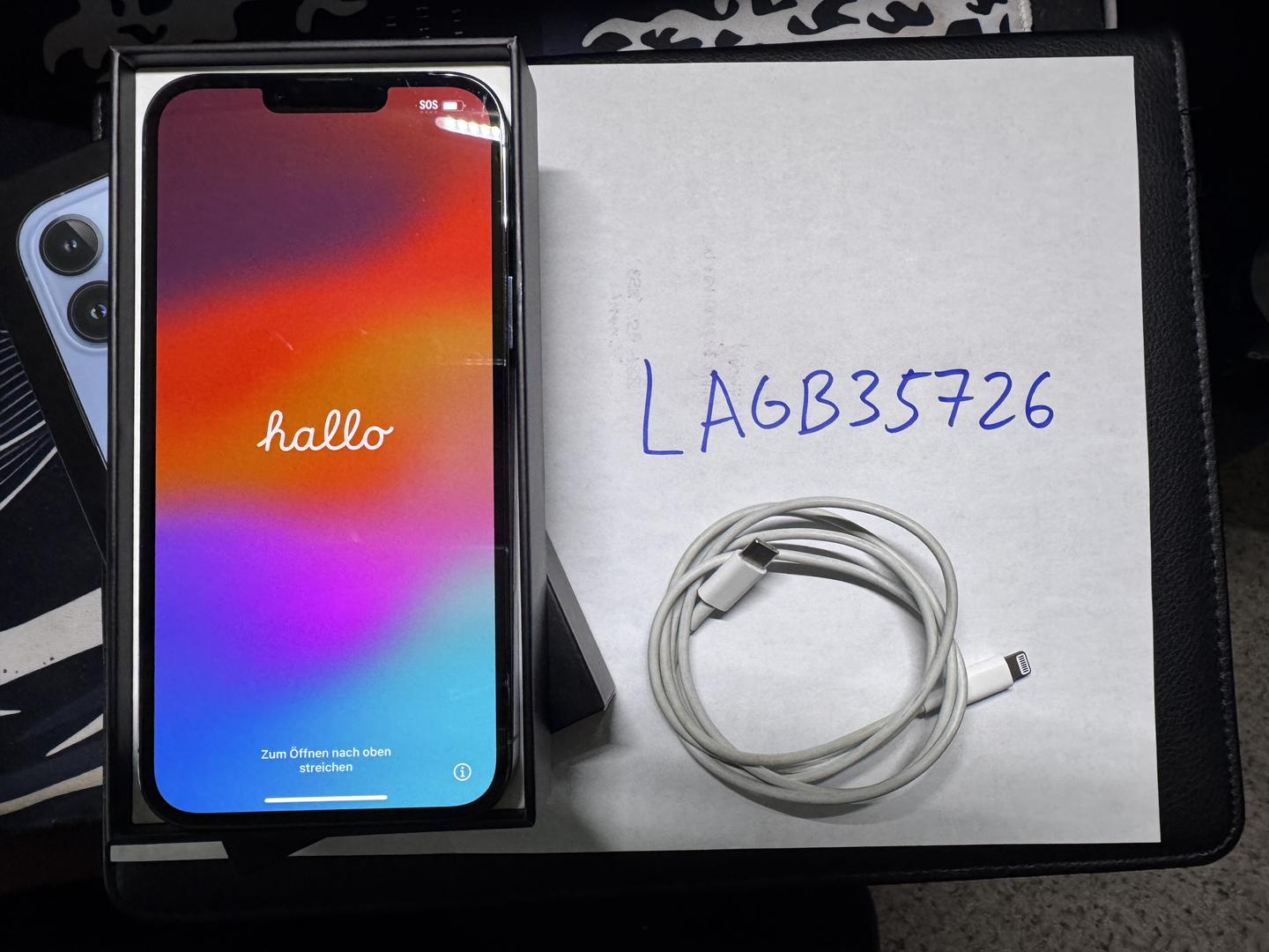 Apple iPhone 13 Pro Max - Unlocked, 256GB, Sierra Blue, A2484