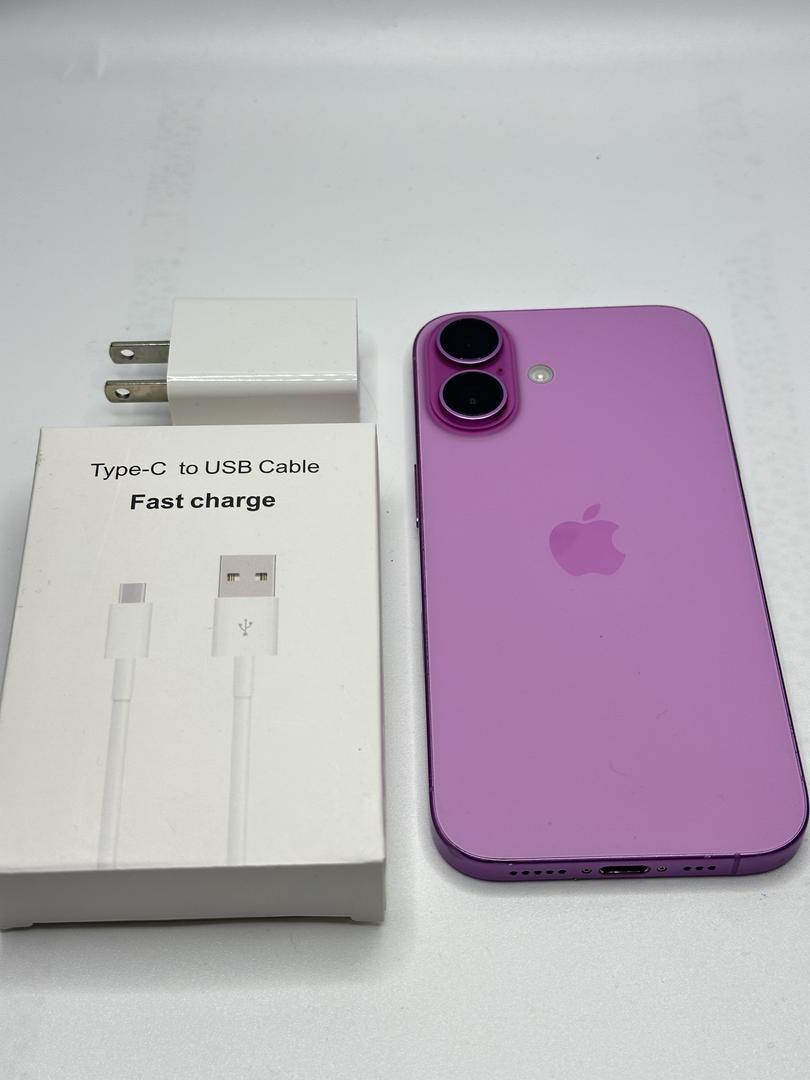 Apple iPhone 16 - Unlocked, 128GB, Pink, A3081 - LAGC77445 - Swappa