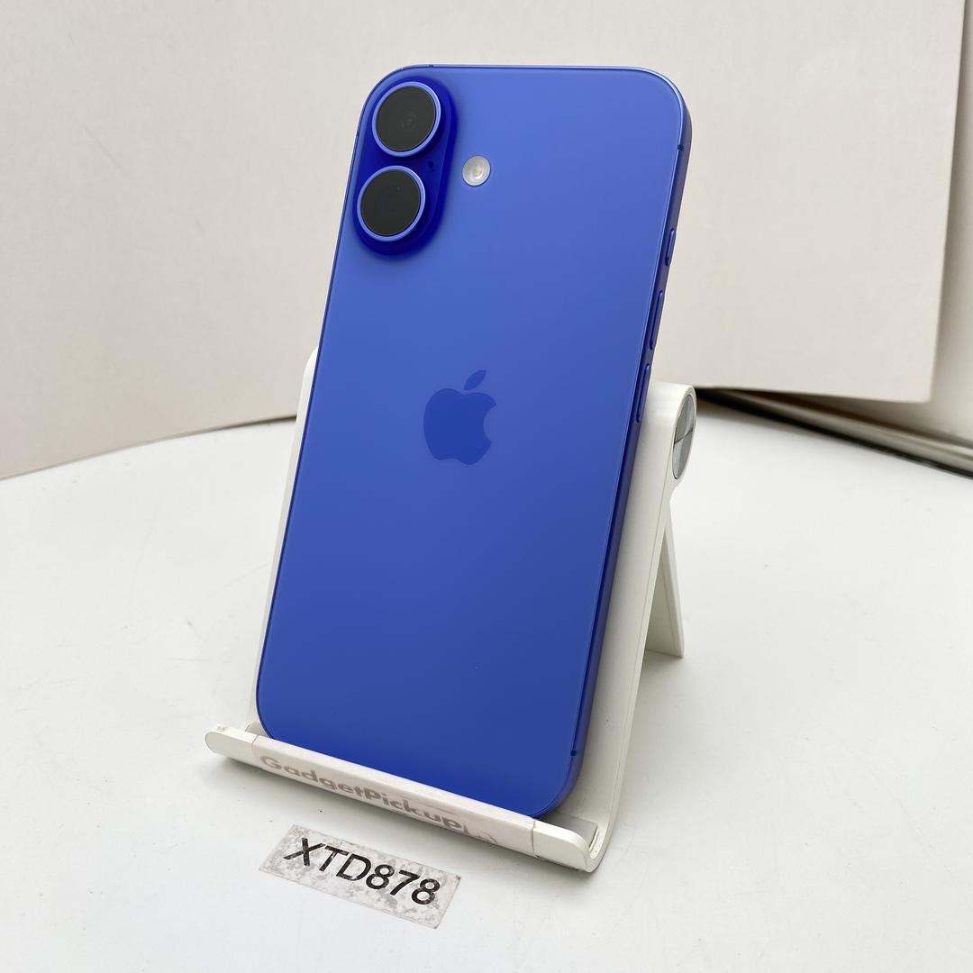 Apple iPhone 16 - Unlocked, 128GB, Ultramarine, A3081 - LAGD52406