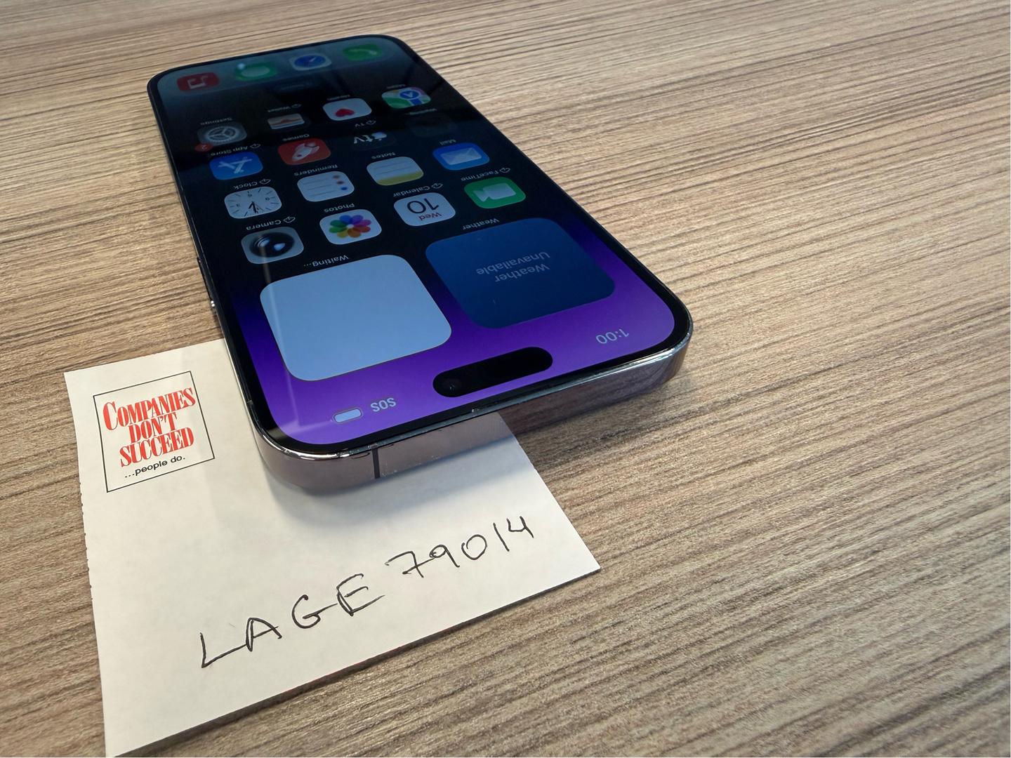Apple iPhone 14 Pro Max - Unlocked, 512GB, Purple, A2651