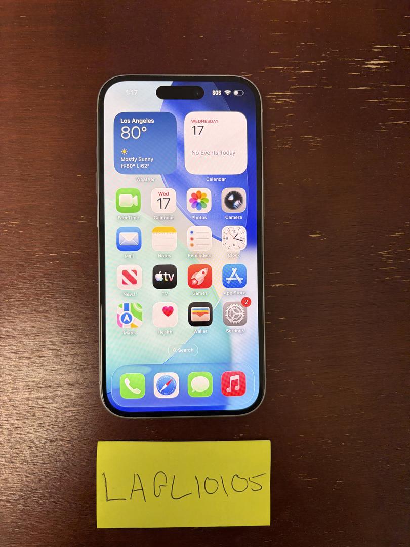 Apple iPhone 15 - Unlocked, 128GB, Blue, A2846 - LAGL10105 - Swappa