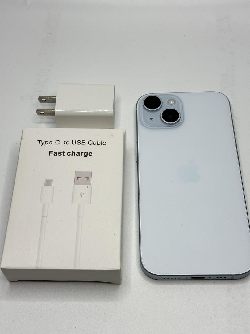 Apple iPhone 15 - Unlocked, 256GB, Blue, A2846 - LAGL25874 - Swappa