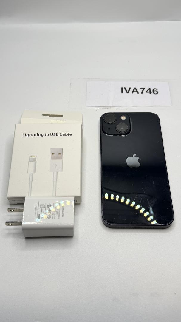 Apple iPhone 13 - Unlocked, 256GB, Midnight, A2482 - LAGL54655