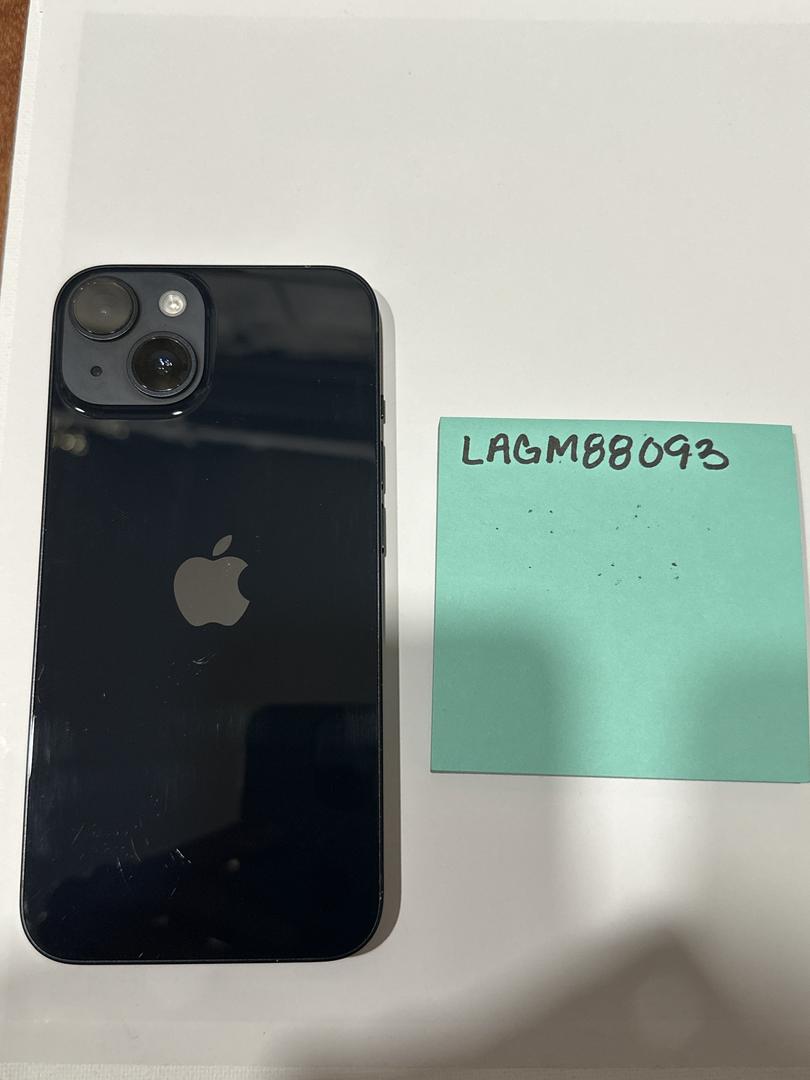 Apple iPhone 14 - Unlocked, 128GB, Midnight, A2649 - LAGM88093