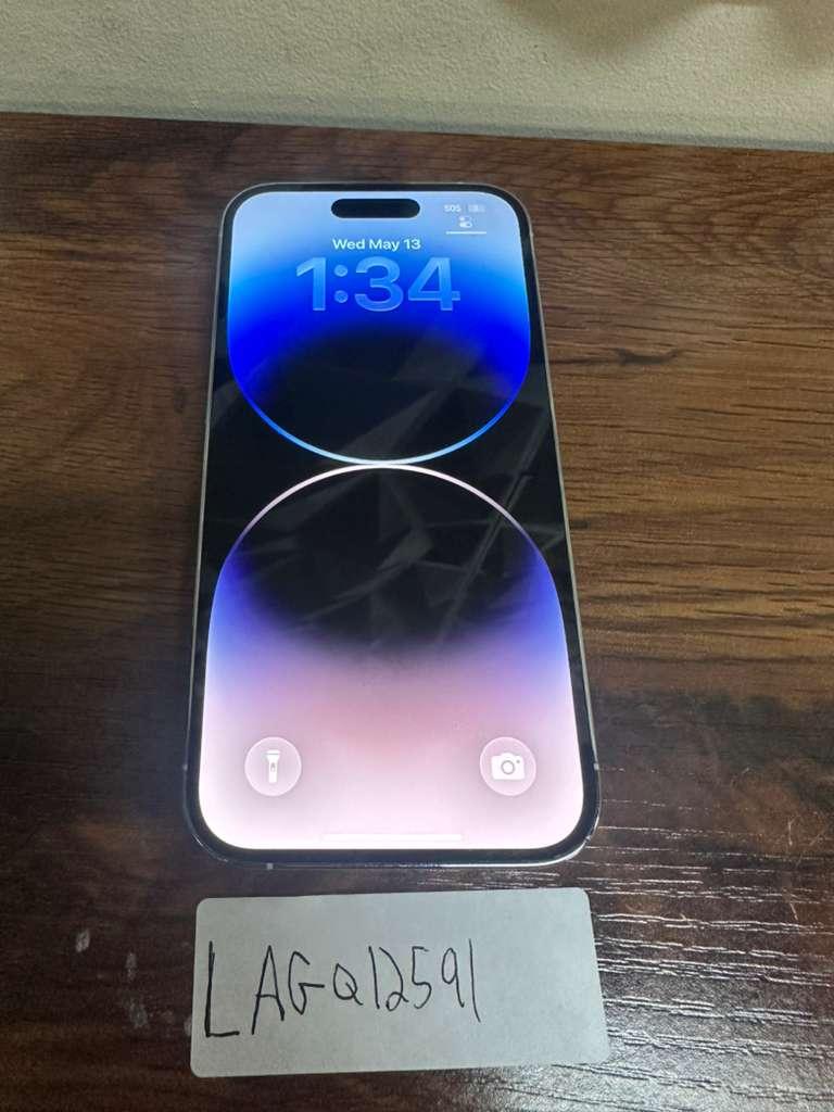 Apple iPhone 14 Pro - Unlocked, 128GB, Silver, A2650 - LAGQ12591