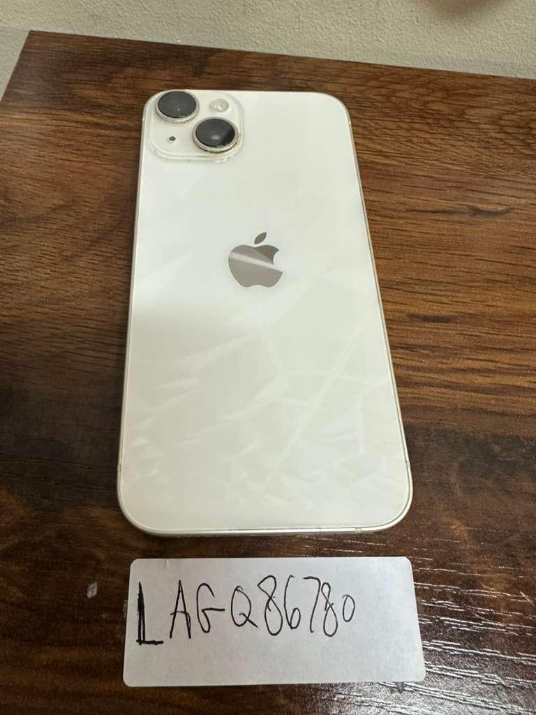 Apple iPhone 14 - Unlocked, 256GB, Starlight, A2649 - LAGQ86780